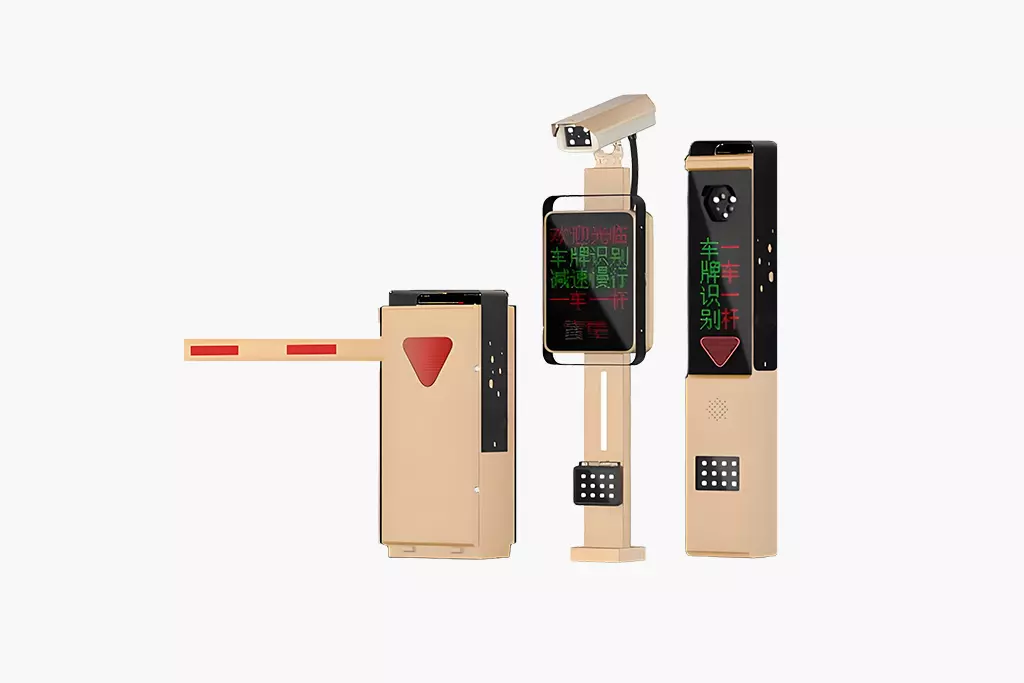 Intelligent barrier turnstile all-in-one machine