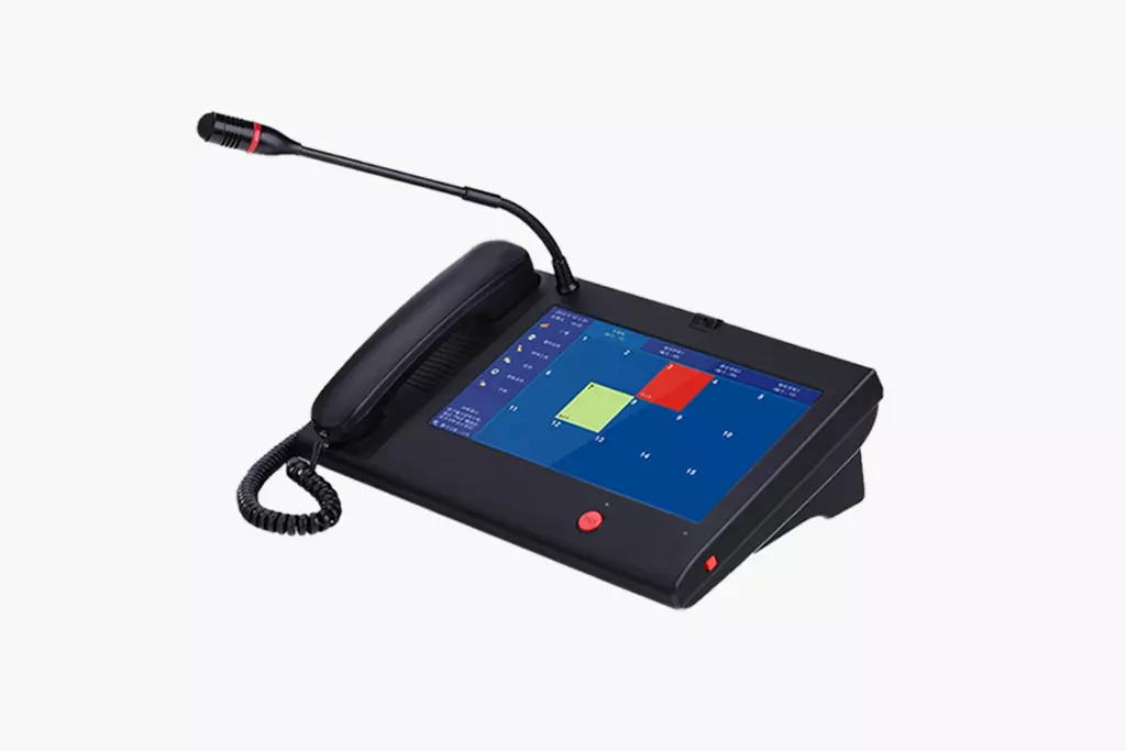 IP visual five party intercom system